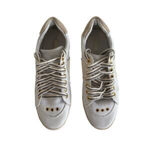 Osklen women's Tênis Couro White Tan Gold Size 37